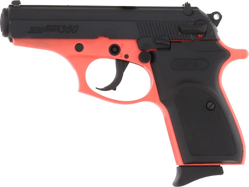 Bersa Thunder .380acp 3.5" 8rd Coral Cerakote Slide/matte Frm