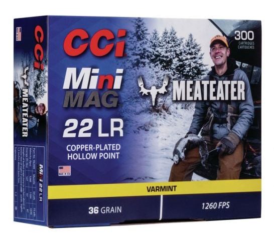 CCI Meat Eater .22 LR, 32gr, HP – 300 Rounds [MPN: 962ME]