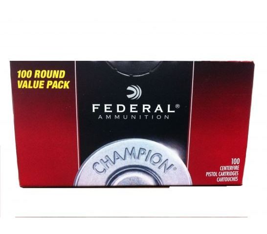 Federal Champion, Fed Wm51991     9mm Brass  115 Fmj        100/box