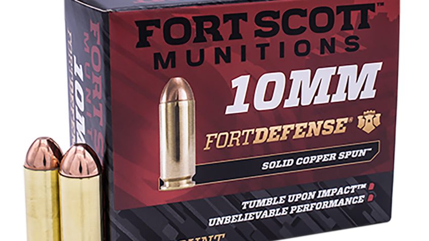 Fort Scott Munitions TUI 10MM ACP, 124gr, SCS – 20 Rounds [MPN: 10MM-124-SCV]