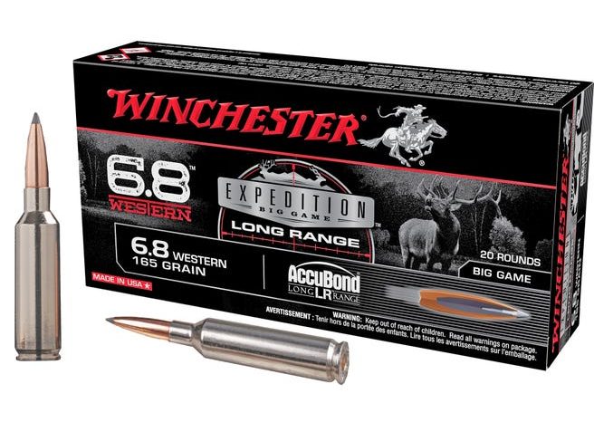 Win Ammo Supreme 6.8 Western – 160gr. Accu-bond Lr 20-pack