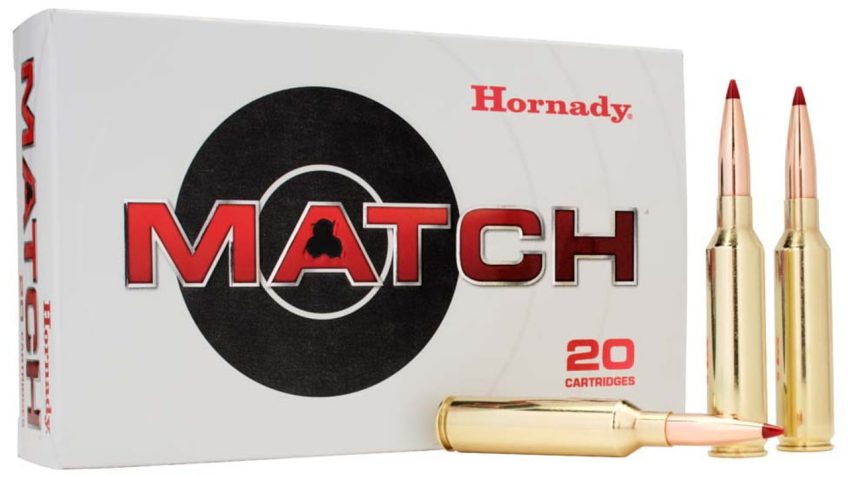 Hornady, Match, 7MM PRC, 180 Grain, Extremely Low Drag Match Projectile, 20 Round Box