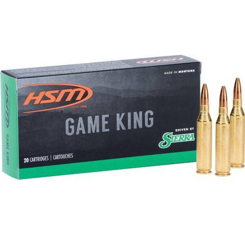 Hsm Ammo .338 Win Mag 215gr. – Sbt Sierra Game King 20-pack