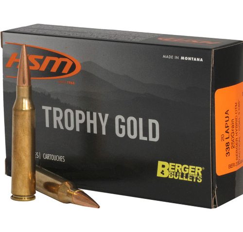 Hsm Ammo Tg .338 Lapua Mag 250 – Gr. Berger Otm 3.68oal 20-pk