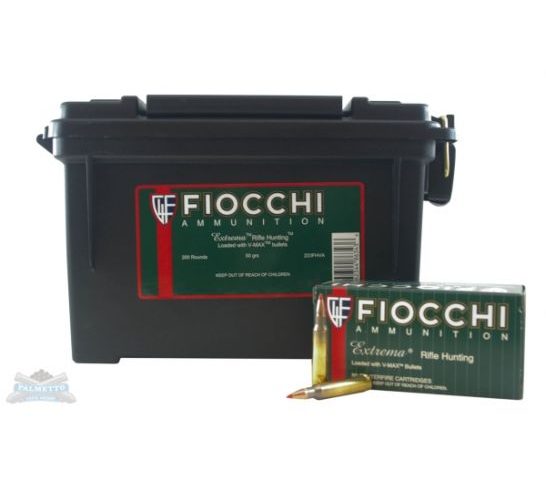 Fiocchi 223rem 50gr Vmax 200rd Fd Bx