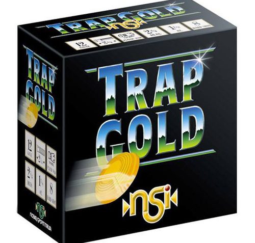 Nobel Sport Target Trap 12 GA, 2-3/4in. 1-1/8oz. #8 Shot – 25 Rounds [MPN: 400961]