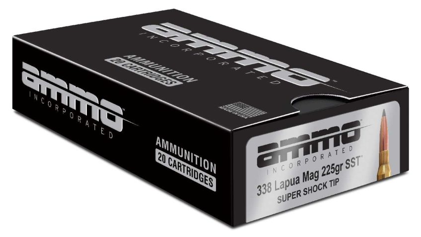 AMMO INC SIGNATURE .338 LAPUA, 225gr, SST – 20 rounds