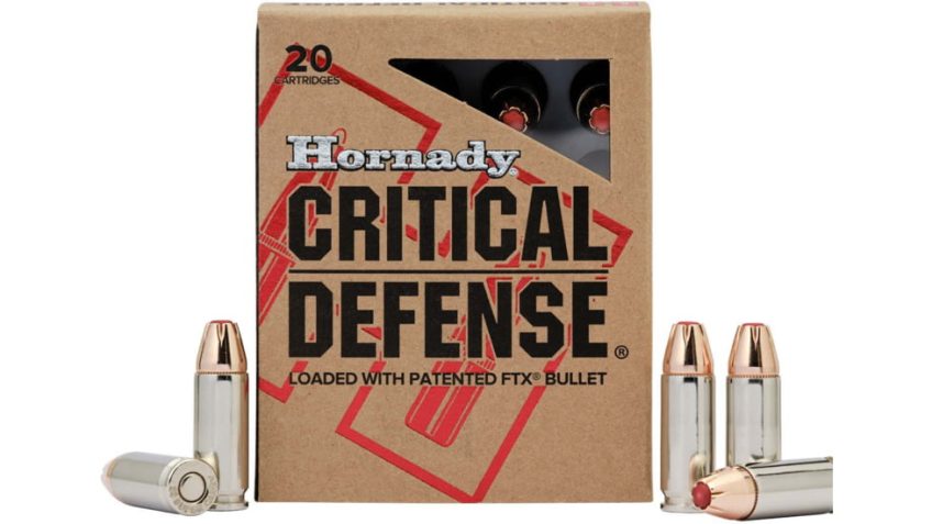 Hornady Critical Defense 30 Super Carry Ammo 100 Grain FTX 20/box