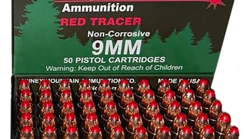 Supernova Red Tracer 9mm, 119gr. FMJ – 20 Rounds [PMSN9MMR]