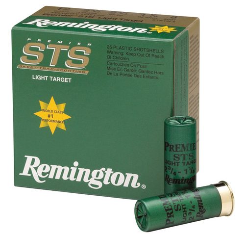 Remington Premier STS Target Load 12 GA, 2-3/4in. 1-1/8oz. #8 Shot – 100 Rounds [MPN: 28869]