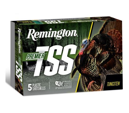 Remington Ammunition 28065 Premier TSS Turkey 20 Gauge 3" 1 1/2 oz Tungsten 9 Shot 5 Per Box