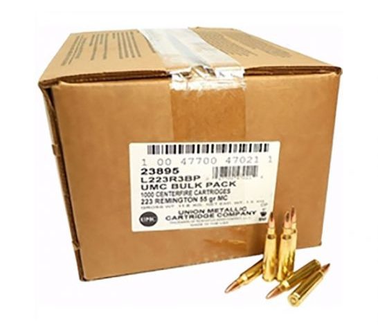 REMINGTON UMC .223 REMINGTON 55GR 1000RDS MC FMJ BULK PACK