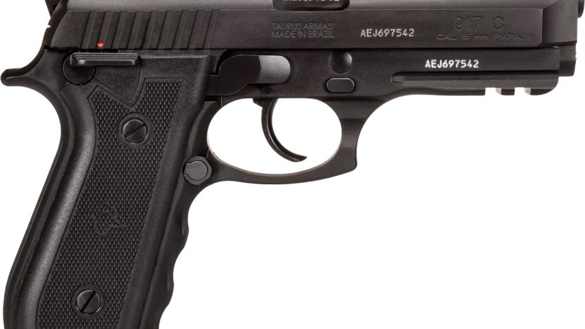 TAURUS 917C 9MM 4.3" 2 18RD BLACK