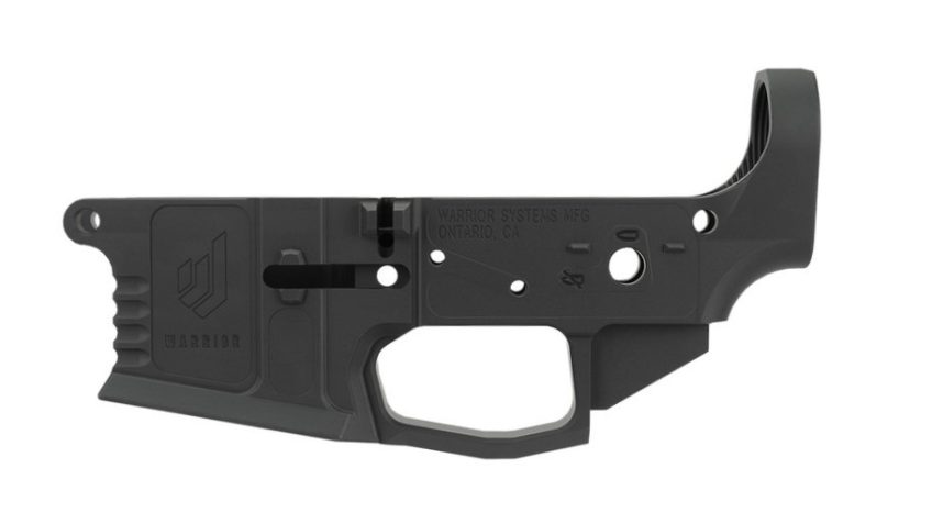 Warrior Systems Wsm15 Billet Lower Black