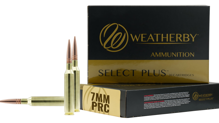 Weatherby Select Plus 7mm PRC 150gr Swift Scirocco Centerfire Rifle Ammo – 20 Rounds