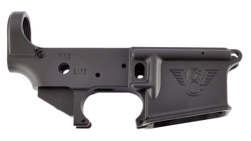 Wilson Combat TRLOWERANO AR-15 Style Lower Mil-Spec Receiver AR-15 Rifle Black Armor-Tuff