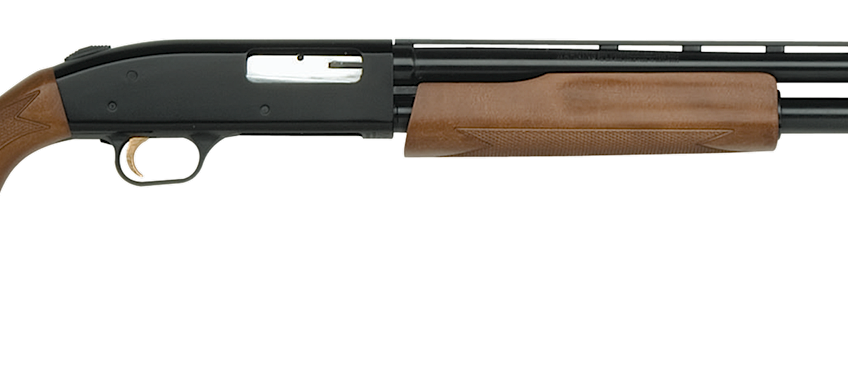 Mossberg, 500, Bantam Youth, Pump Action, 20 Gauge, 3" Chamber, 22" Vent Rib Barrel, AccuChoke, Blue Finish, Wood Stock, Bead Sight, 5Rd