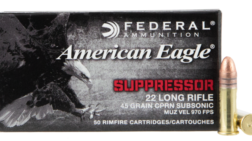 American Eagle Rimfire Suppressor 22 LR 45 Grain