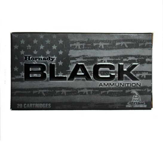 Hornady 80873 Black 300 Blackout 110 gr V-Max 20Rd