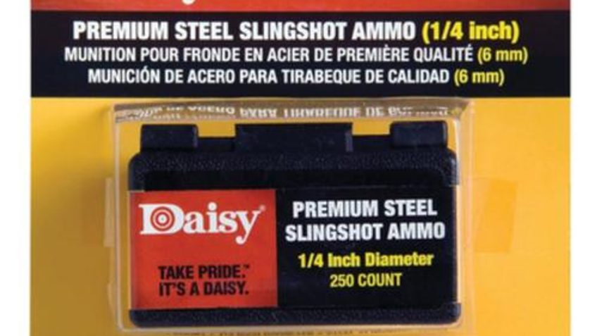 Daisy 8114 Powerline  .25 Steel Slingshot 250 Per Box