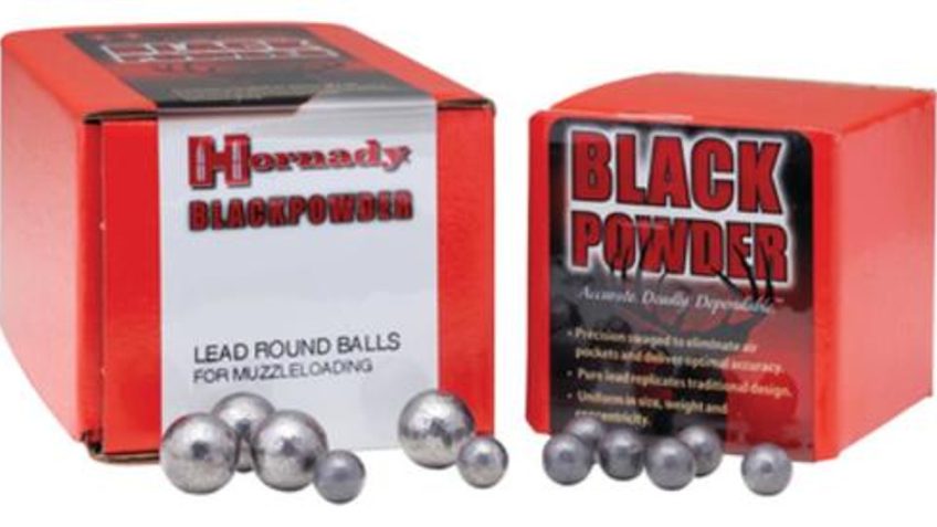 HORN BLT 50CAL .495 LEAD BALLS 100/BOX