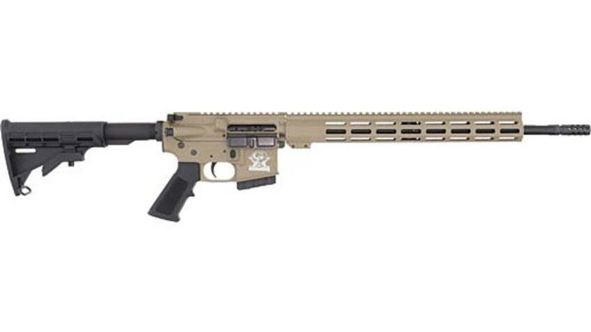 GLFA AR15 RIFLE .350 LEGEND 18″ NITRIDE 5RD M-LOK FDE