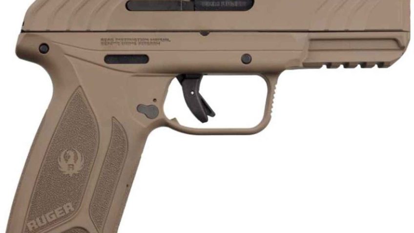 Ruger Security-9 Black / Flat Dark Earth 9mm 3.9″ Barrel 15-Rounds