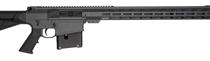 Great Lakes GL-10 AR-10 Long Action, Semi-auto, .300 Win. Mag., 24″ Stainless BBL, Sniper Gray, 5+1