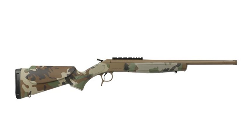 CVA Scout V2 Takedown Woodland .44 Mag 22″ Barrel 1-Rounds