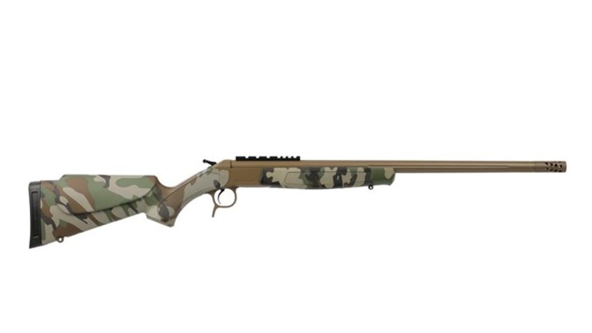 CVA Scout V2 Takedown Woodland .450 BM 25″ Barrel 1-Rounds