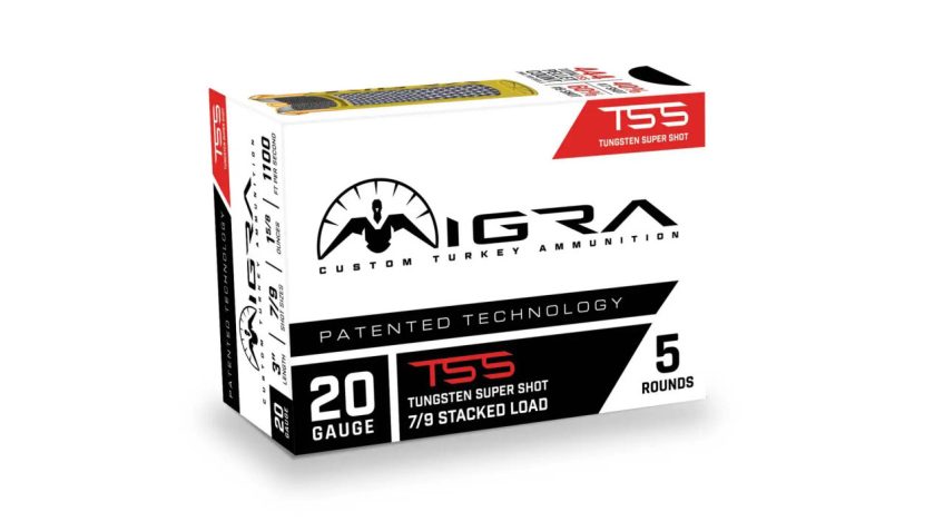 Migra TSS Turkey 20 Gauge 1 5/8 oz 3in Shotgun Ammo, 5 Rounds, T-20-79-1-58