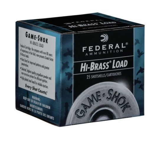 Game Load Upland Hi-Brass 410 Bore 6 Shot Size