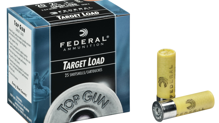 Federal TG208 Top Gun 20 Gauge 2.75″ 7/8 oz 8 Shot 25 Bx – Dirty Bird Industries