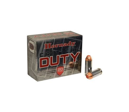 Hornady 91256 Critical Duty  10mm Auto 175 gr FlexLock 20 Bx/ 10 Cs