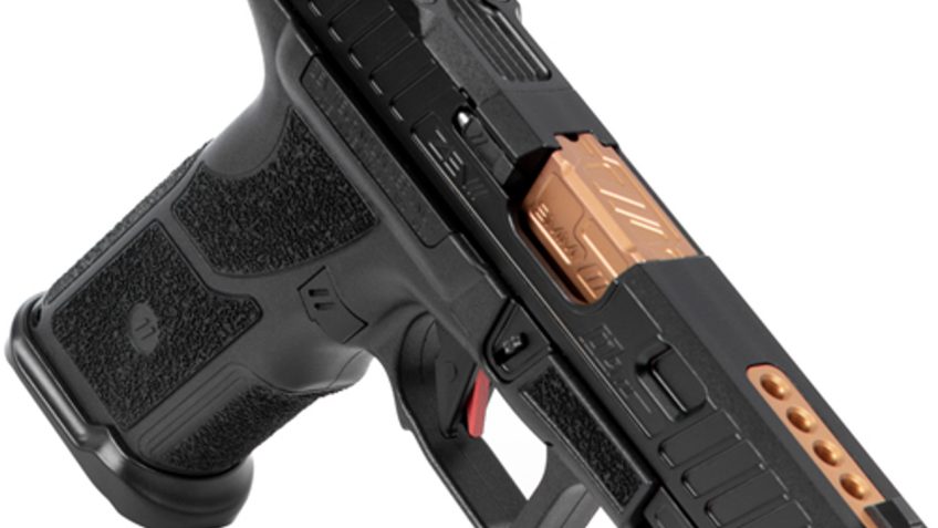 ZEV OZ9V2 ELITE HYPERCOMP 9MM PISTOL 17RD XGRIP BLACK/BRONZE