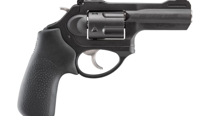 Ruger LCRX 9mm 3″ Barrel 5-Rounds w/ Hogue Tamer Monogrip