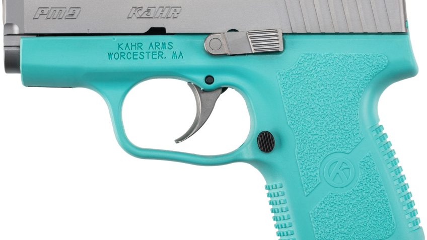 Kahr Arms PM9 Robin’s Egg Blue 9mm 3″ Barrel 7-Rounds