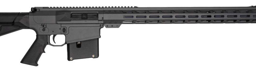 Great Lakes GL-10 AR-10 Long Action, Semi-auto, .270 Win., 24″ Stainless Barrel, Sniper Gray, 5+1 Rd