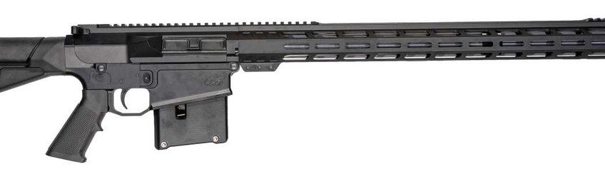 Great Lakes GL-10 AR-10 Long Action, Semi-auto, .30-06 Spr., 24″ Stainless Barrel, Black, 5+1