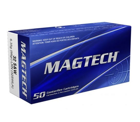 32 S&W Long – 98 Grain LRN – Magtech – 50 Rounds