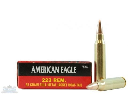 FED AM EAGLE 223REM 55G FMJ BT20/500 UPC: 029465084820