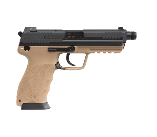 H&K HK45TAC 45 ACP V1 TAN FRAM