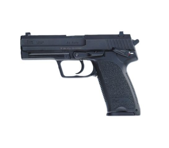 HK M704501A5 USP45 V1 45 ACP 4.41″ 12+1 Blued Steel Polymer Grip