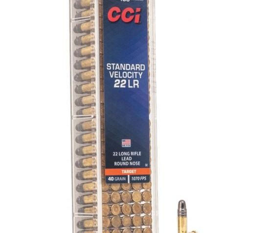 CCI 22LR STANDARD VELOCITY 100/5000 UPC: 076683000323