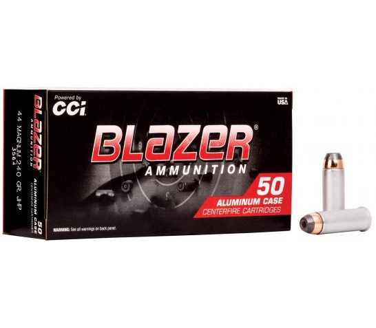 CCI 3564 Blazer  44 Rem Mag 240 gr Jacketed Hollow Point (JHP) 50 Bx/ 20 Cs