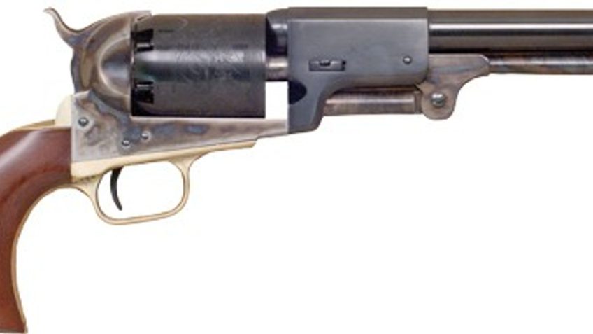 CIMARRON 3RD MODEL DRAGOON .44 CALIBER 7.5″ FS WALNUT