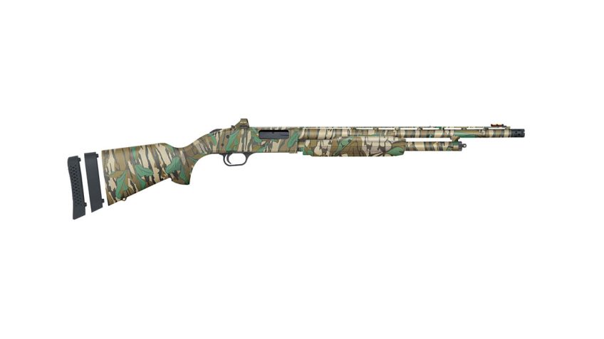 Mossberg 54684 500 Super Bantam Turkey 20Ga 20″ Mossy Oak Greenleaf, Holosun 407k, Adj. LOP 12-13″