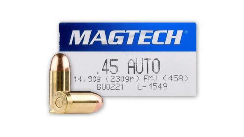 Magtech 45 Auto 230GR FMJ. 45A – Dirty Bird Industries