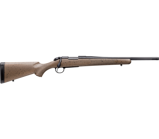 Bergara B-14 Hunter 6.5 Creedmoor 18″ 4rd Bolt-Action Rifle w/ Threaded Barrel – Tan/Black – Dirty Bird Industries