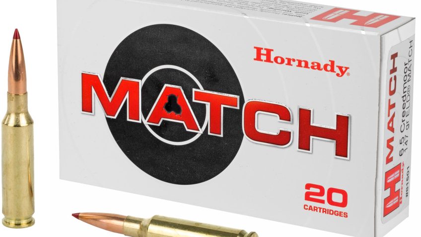 Hornady Match 6.5 CREEDMOOR 147 Grain ELD Match, 20 Round Box – Dirty Bird Industries